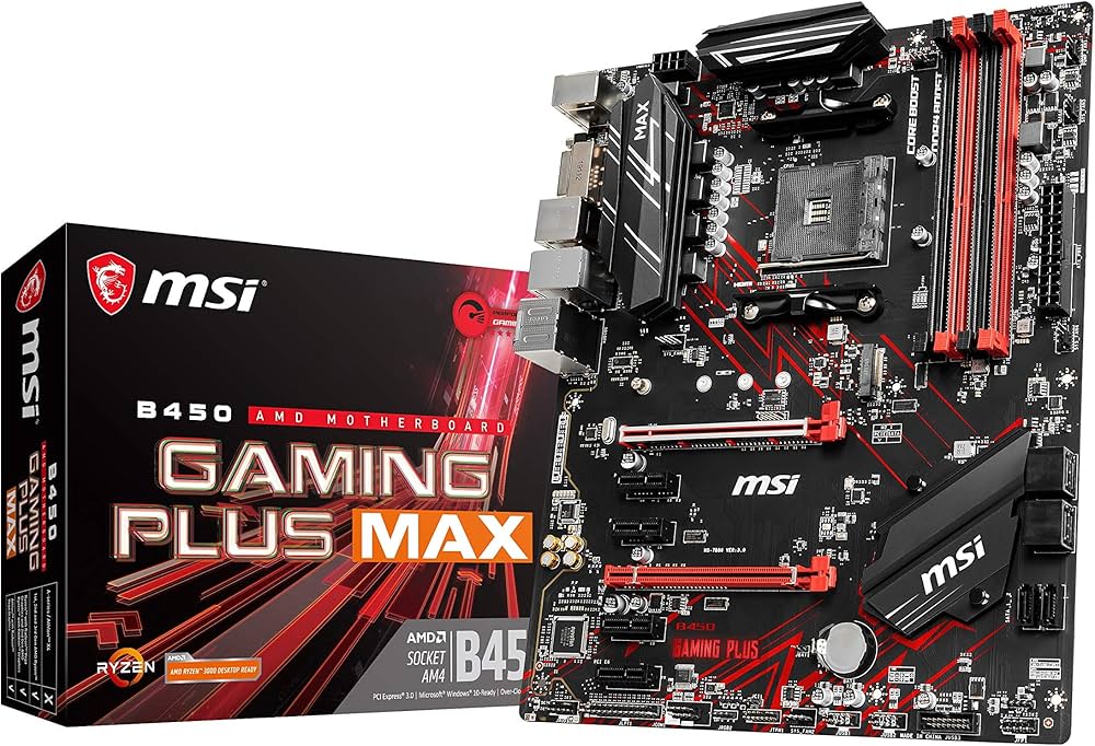 Amazon.co.jp: MSI B450 GAMING PLUS MAX ATX Motherboard MB4821