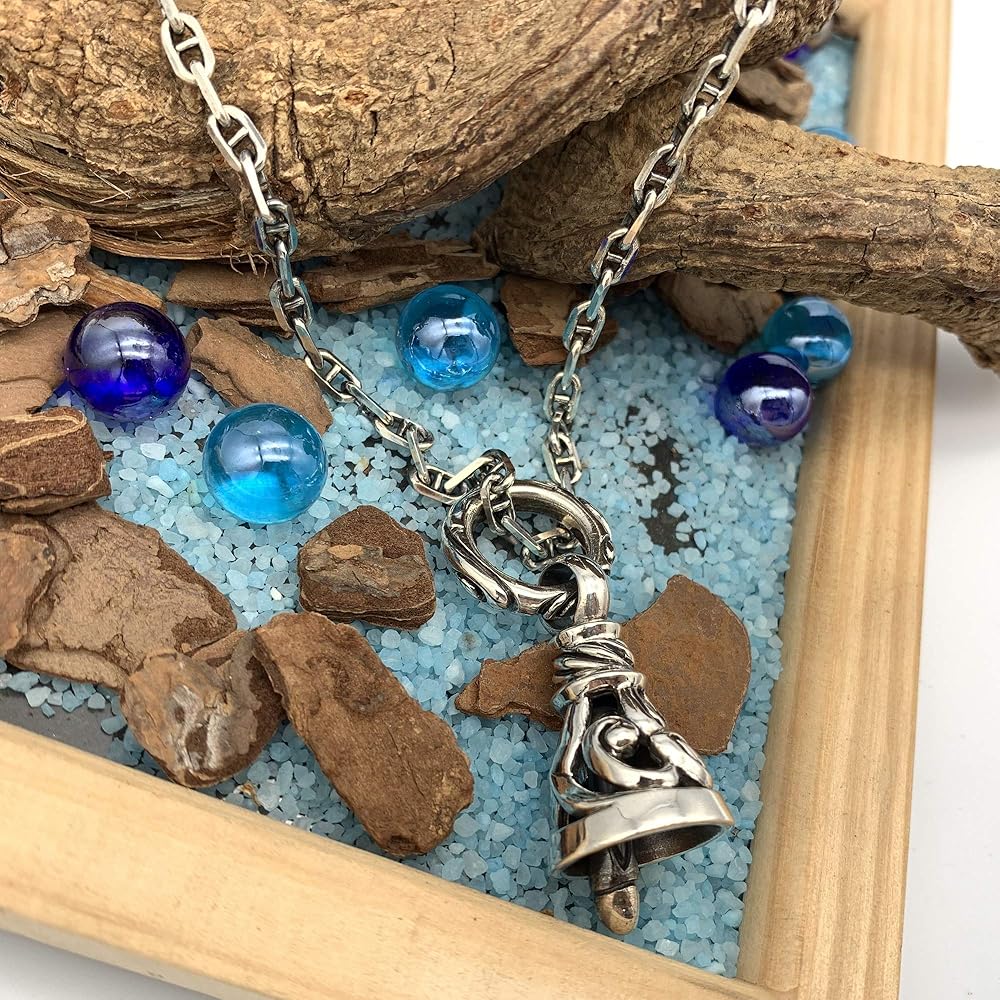 Amazon | ALZUNI アルズニ シルバー ネックレストップ ベル SILVER 950