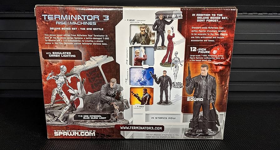 Amazon.co.jp: ターミネーター3 T-XvsT-850 DXBOX : おもちゃ