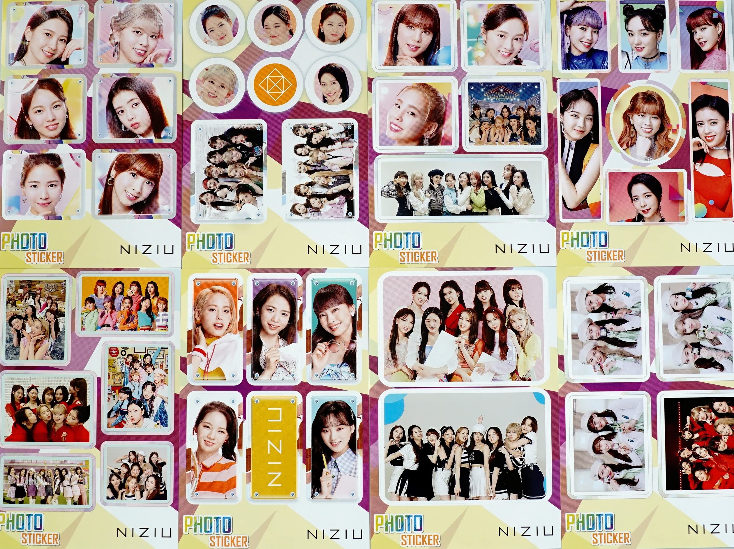 Amazon.co.jp: NiziU ニジュー グッズ 【 ステッカーセット 87枚入