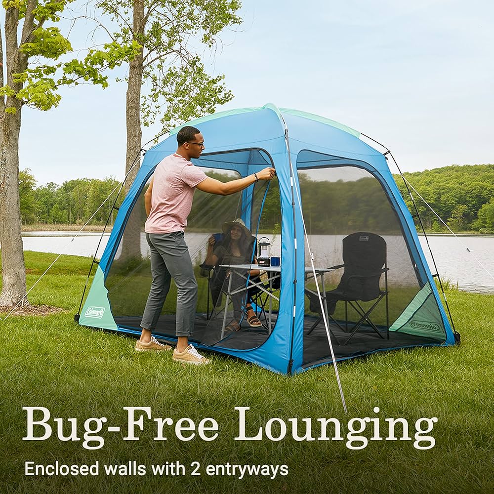 Amazon.com: Coleman Skyshade Screen Dome Canopy Tent, 8 x 8 Shade