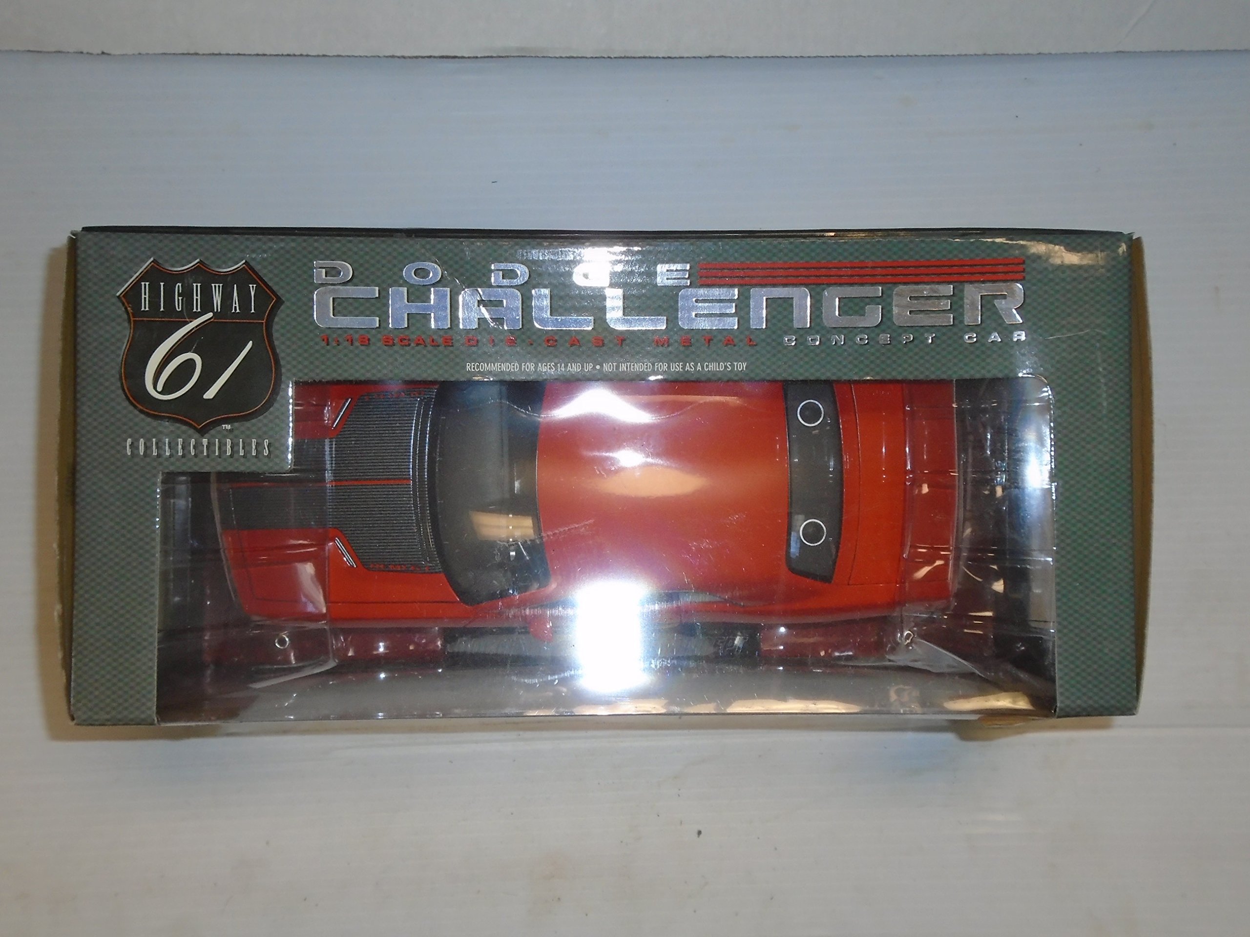 Amazon.com: Dodge Highway 61 1/18 Scale Challenger Concept car die