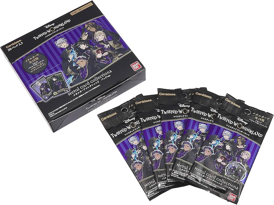 Amazon.co.jp: ディズニー ツイステッドワンダーランド メタルカード