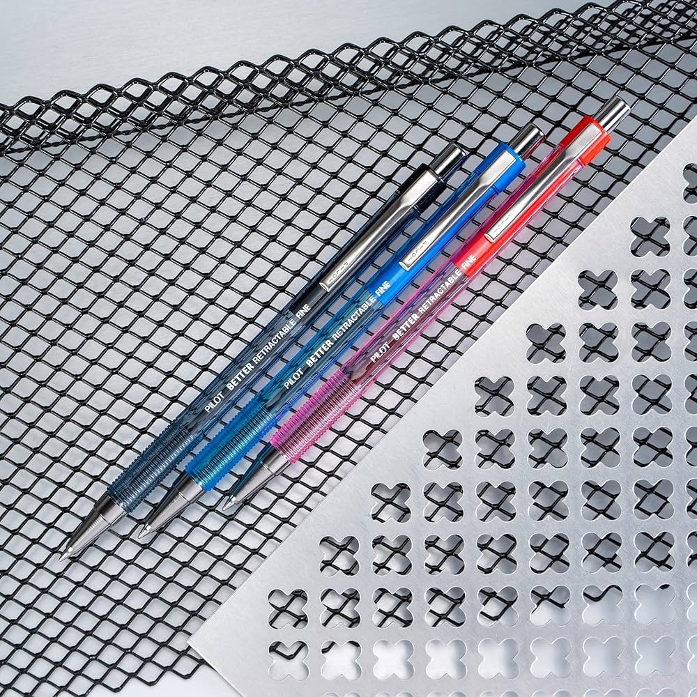 Amazon | PILOT Better ボールペン ノック式ペン 中字 アソートカラー