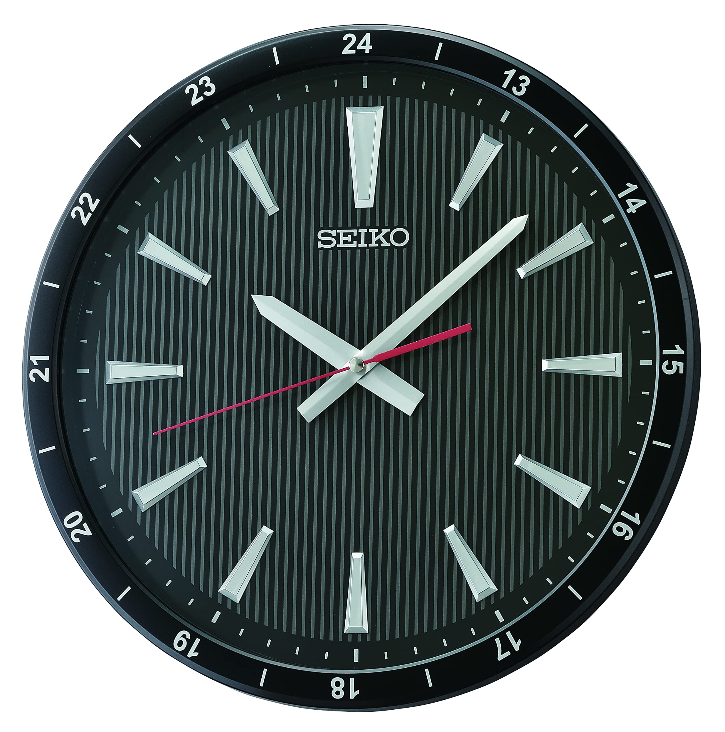 Amazon.com: Seiko QXA802KLH Heritage Design Non Ticking Wall Clock
