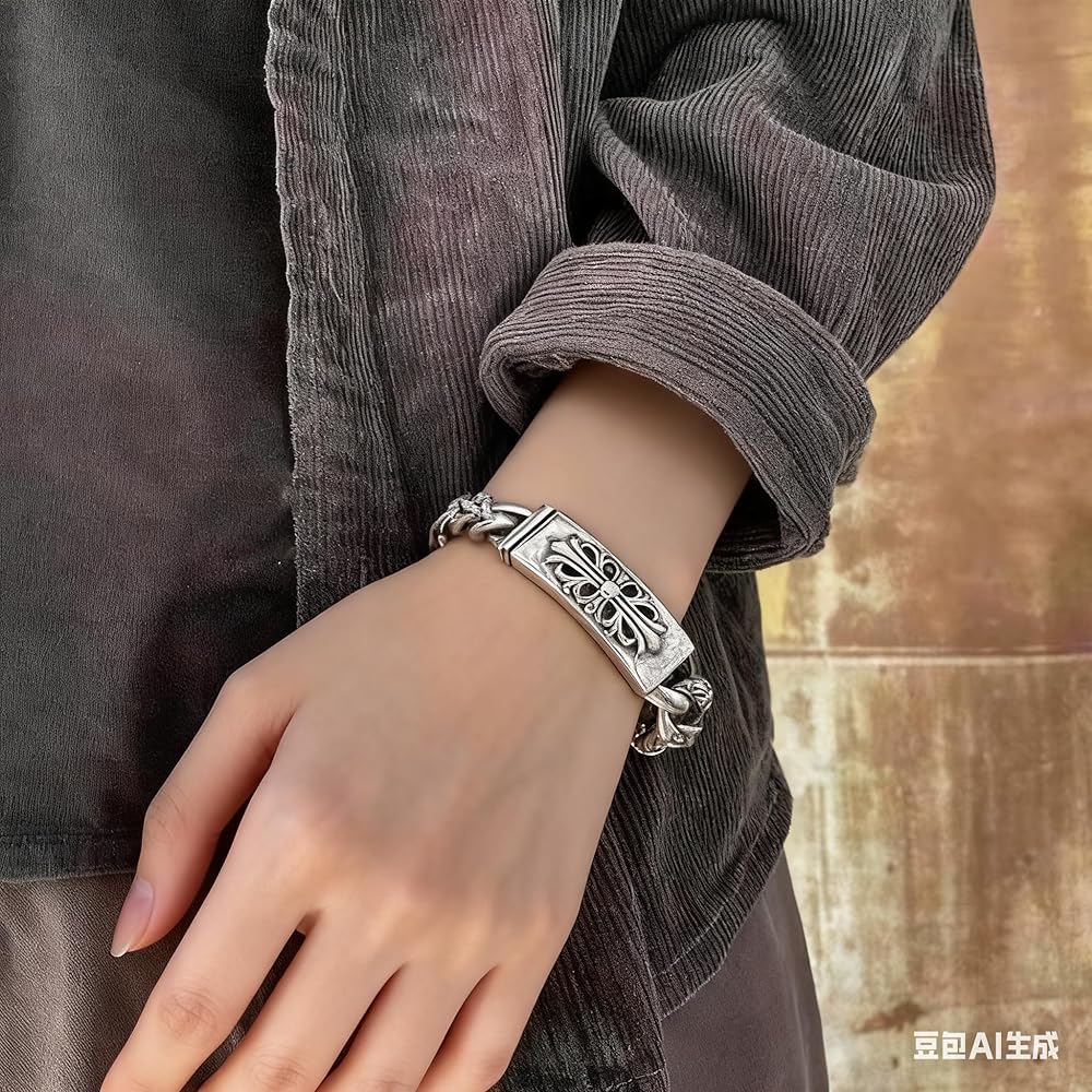 Amazon.co.jp: [KPONE] 925シルバー クロスペンダント ブレスレット