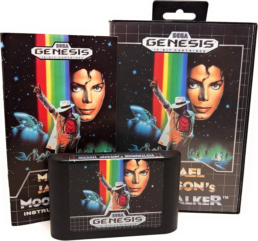 Amazon.com: Michael Jackson's Moonwalker - Sega Genesis (Renewed