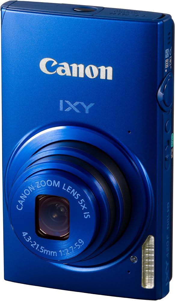 Amazon | Canon デジタルカメラ IXY 420F ブルー 光学5倍ズーム 広角