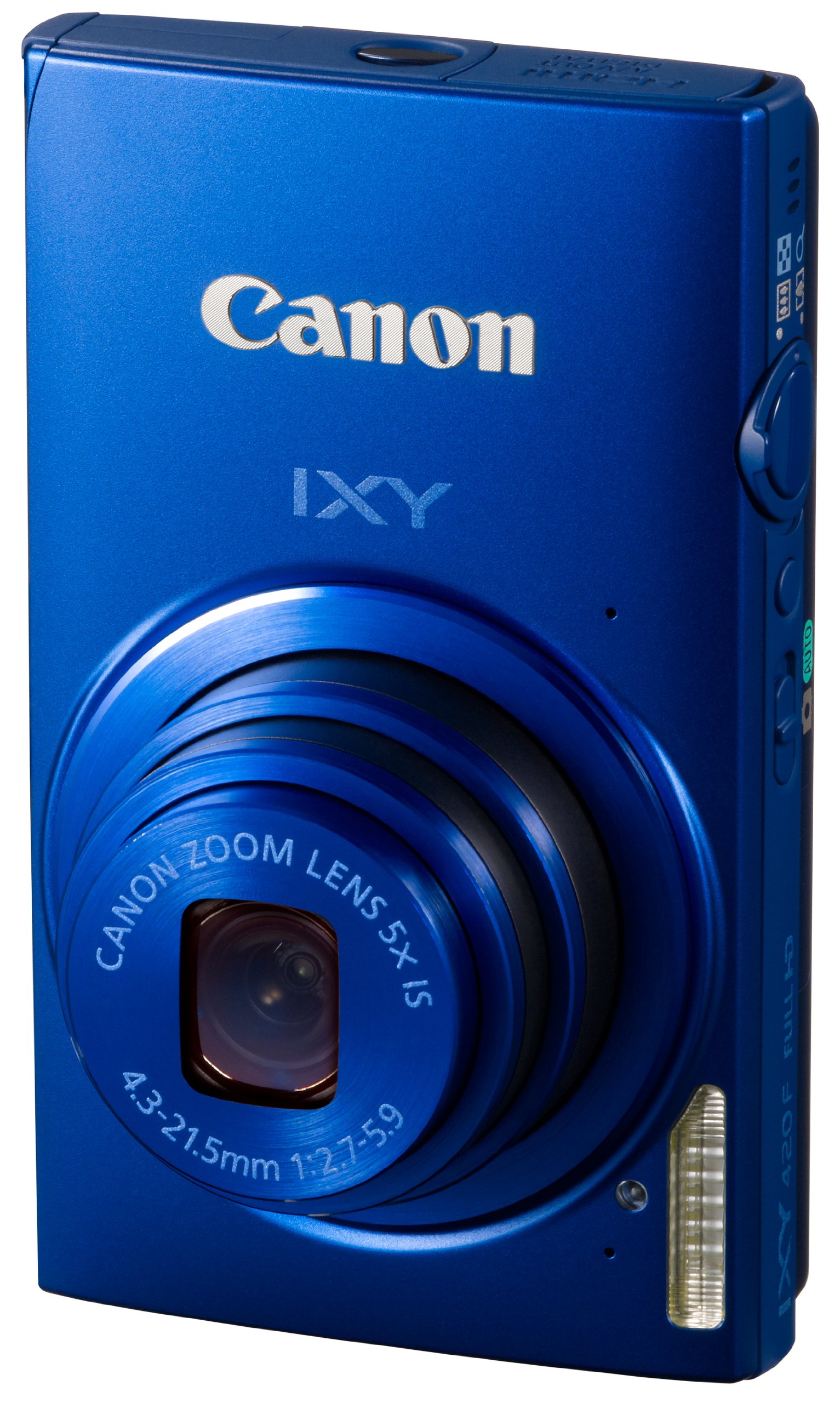 Amazon | Canon デジタルカメラ IXY 420F ブルー 光学5倍ズーム 広角