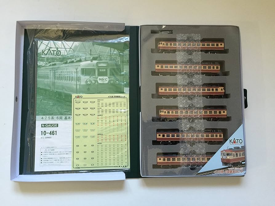 Amazon | KATO Nゲージ 475系 基本 6両セット 10-461 鉄道模型 電車