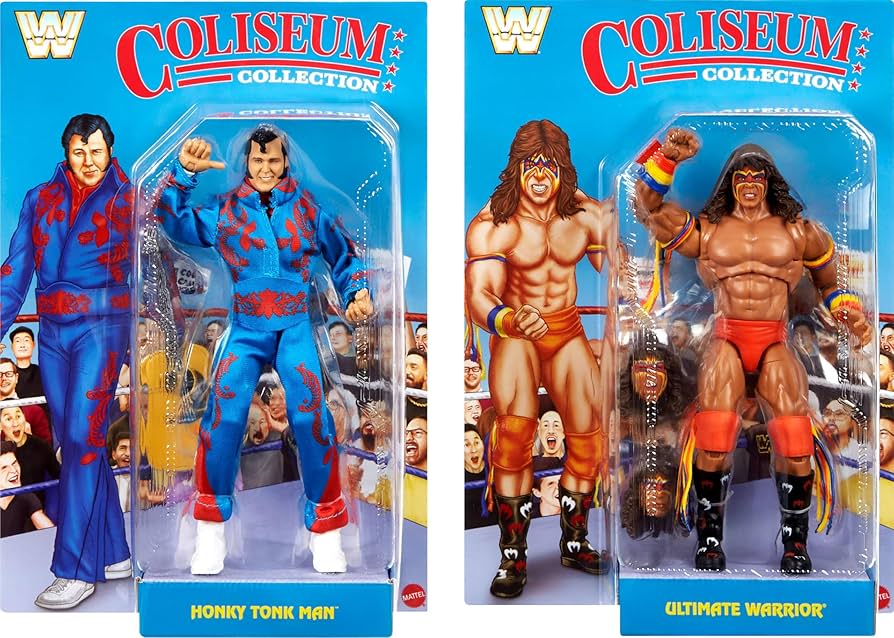 Amazon.com: Mattel WWE Coliseum Collection Action Figure 2-Pack
