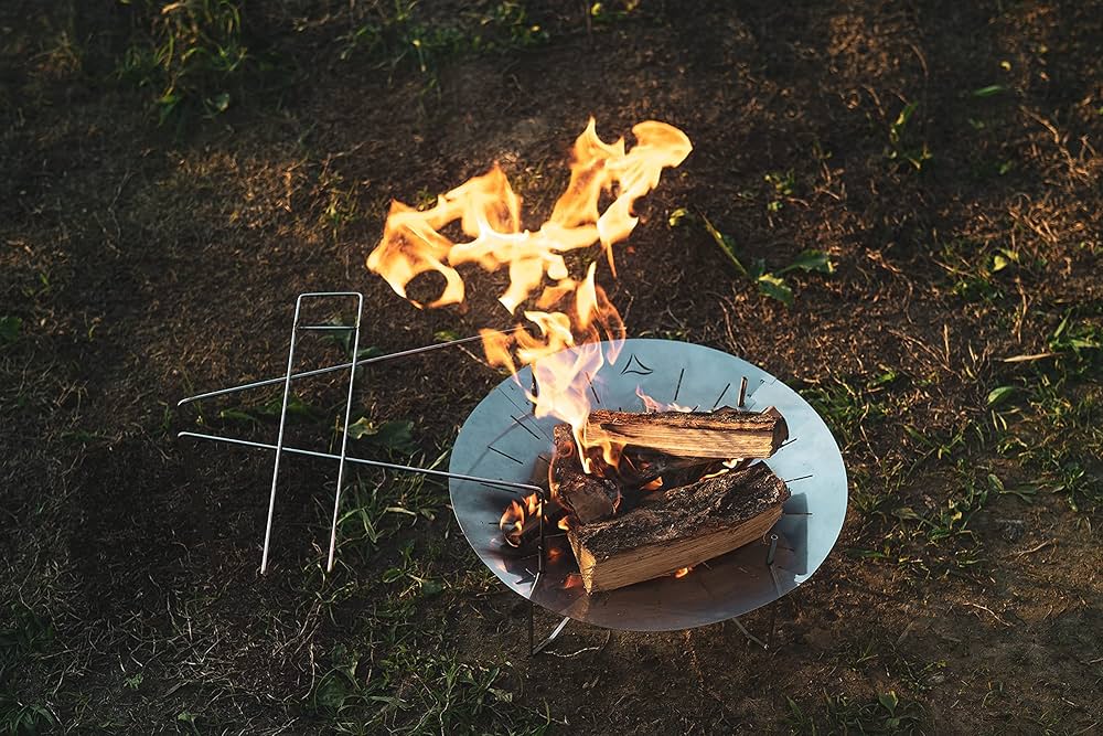 Amazon.co.jp: 焚き火台 en BELKROOT ベルクロート 軽量 キャンプ ソロ