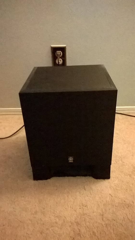 Amazon.co.jp: YAMAHA サブウーファー(1本) YST-SW010B : Electronics