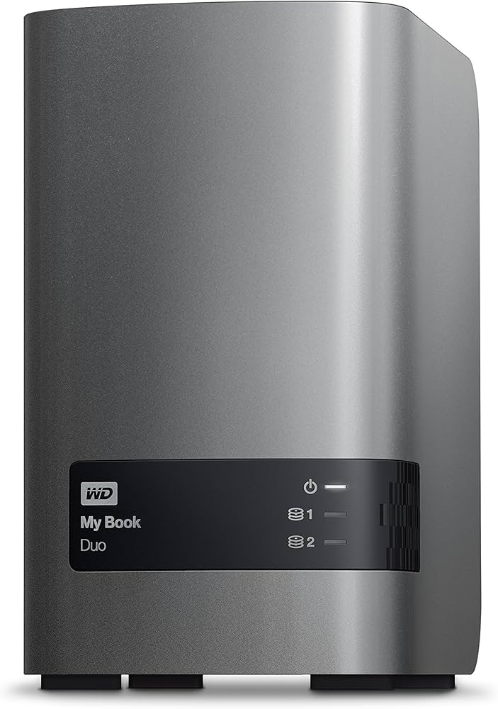 Amazon | WD HDD 外付けハードディスク 8TB My Book Duo WDBLWE0080JCH