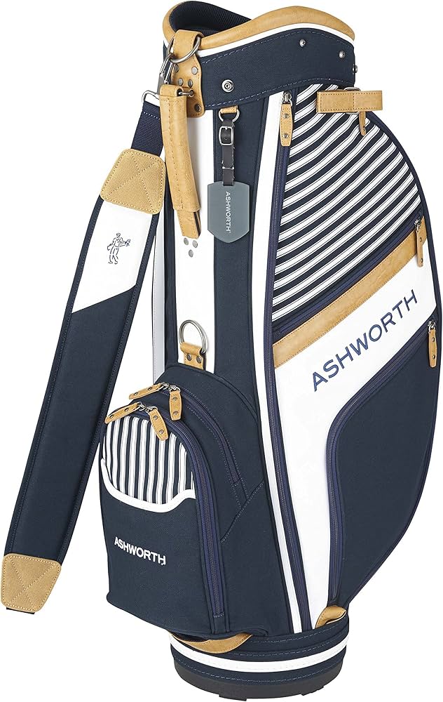 Amazon | ASHWORTH(アシュワース) KW864 キャンバスキャディバッグ