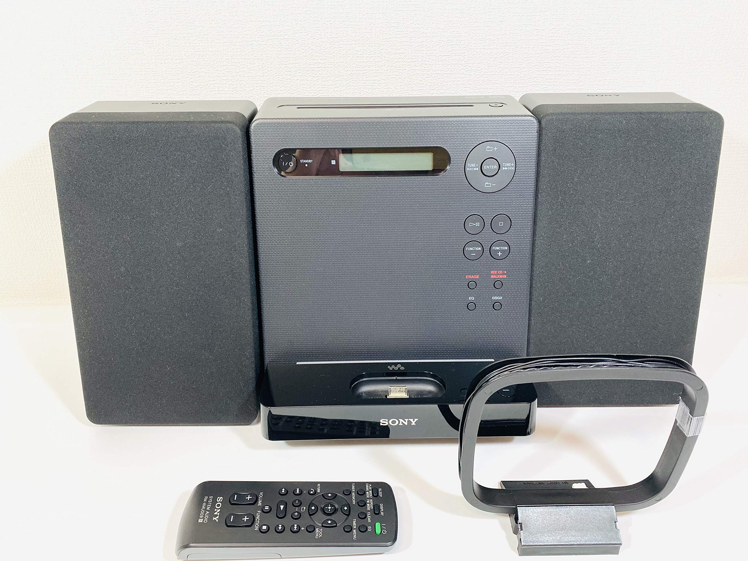 Amazon.co.jp: SONY ウォークマン ドック コンポ V3 ブラック CMT-V3/B