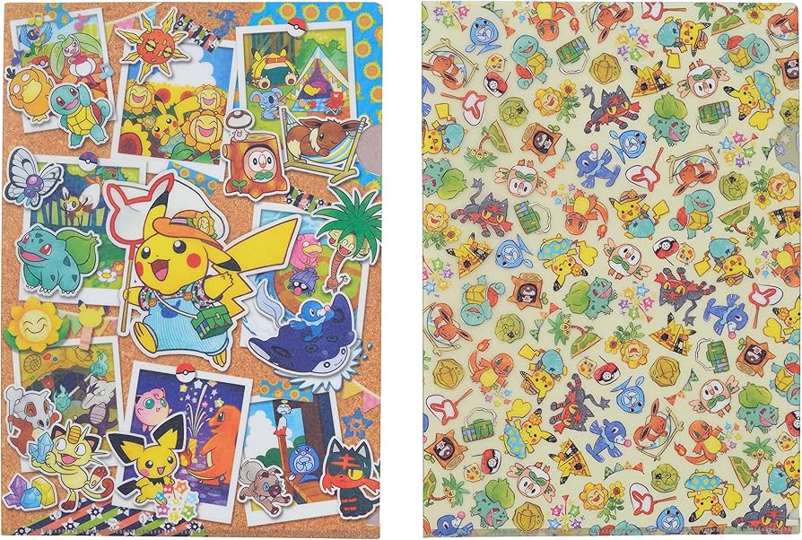 Amazon | ポケモンセンターオリジナル A4クリアファイル2枚セット