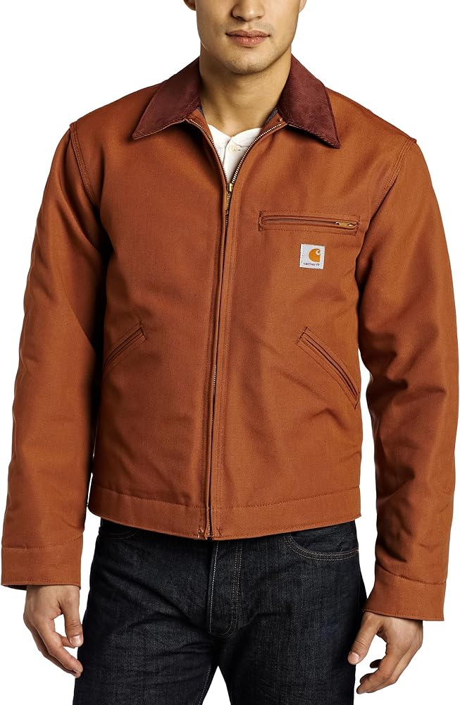 Amazon | カーハートメンズウェザードダックデトロイトジャケットJ001