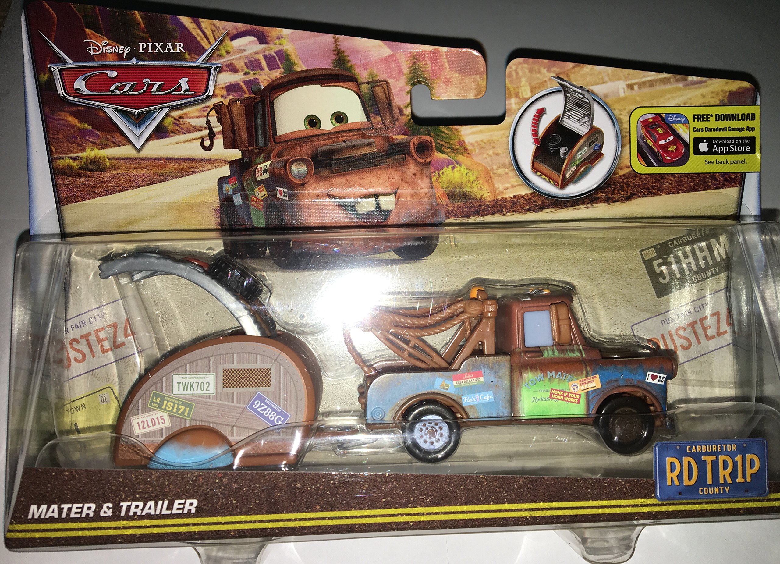 Amazon.com: Disney/Pixar Cars, Carburetor County Road Trip, Mater