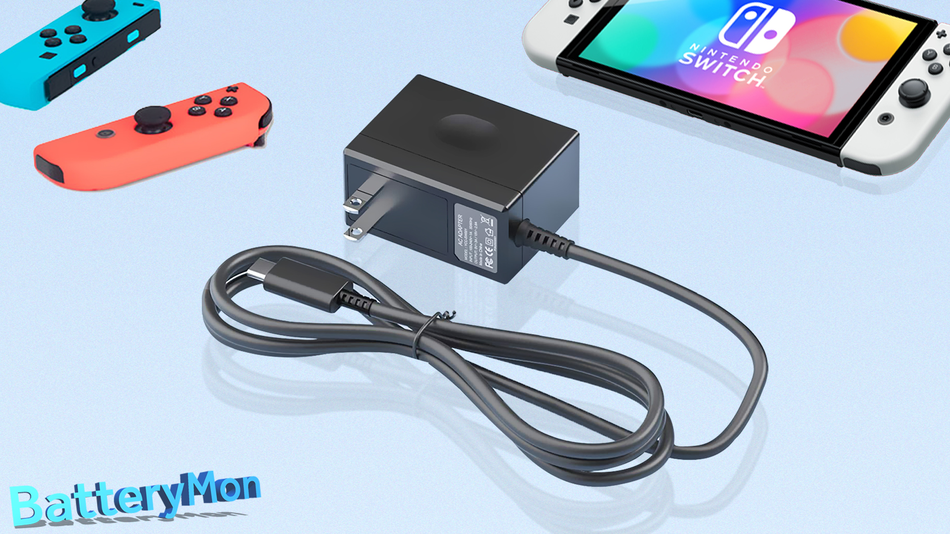 Amazon.com: 15V 2.6A AC Adapter Compatible with Nintendo Switch