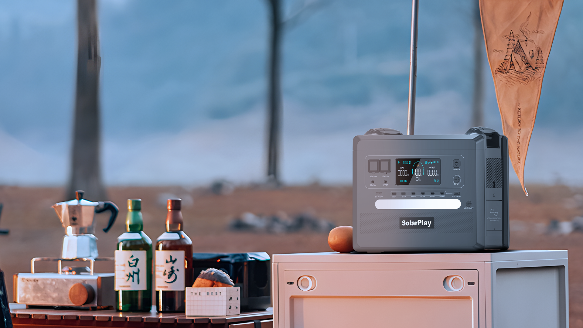 Amazon.co.jp: SolarPlay 2500W ポータブル電源 大容量リン酸鉄