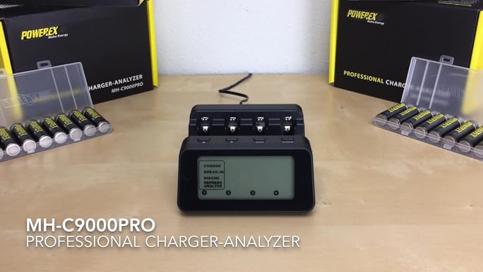 Amazon.com: Powerex MH-C9000PRO Professional Charger-Analyzer with