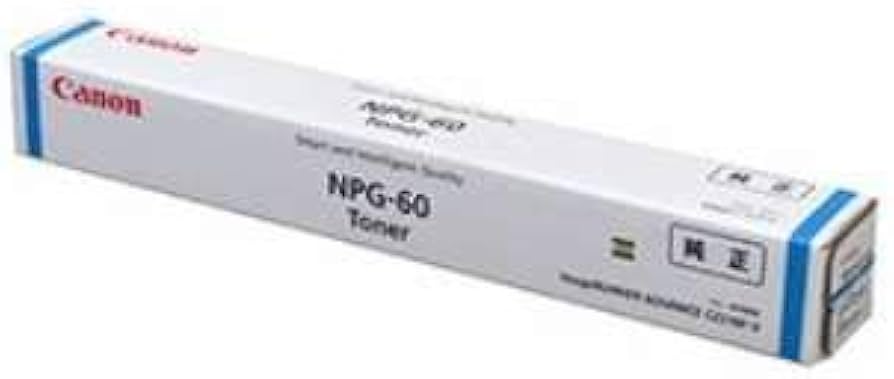 Amazon | キヤノン CANON トナーNPG-60 シアン 純正品 iR-ADV C2218F-V