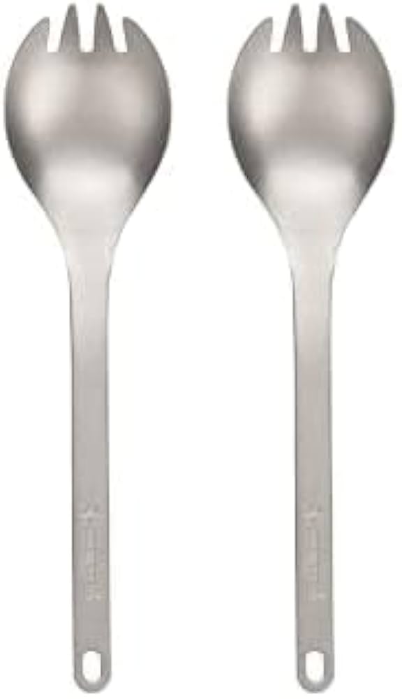 Amazon | スノーピーク(snow peak) チタン 先割れスプーン SCT-004