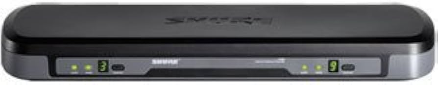 Amazon | SHURE デュアルチャンネル受信機 PG88 | DJミキサー | 楽器