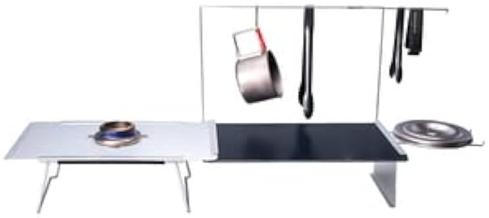 Amazon | エバニュー(EVERNEW) Alu.Table Kitchen System set EBY696