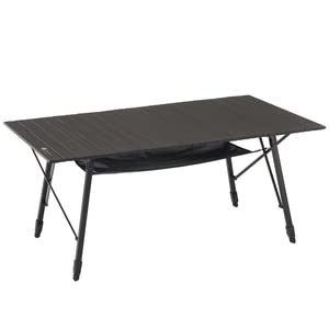 Amazon | [ロゴス] グランベーシック ハイ＆ローテーブル 無段階調節