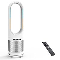 Amazon | 【2025最新進化・冷暖両用・空気清浄】扇風機 タワーファン