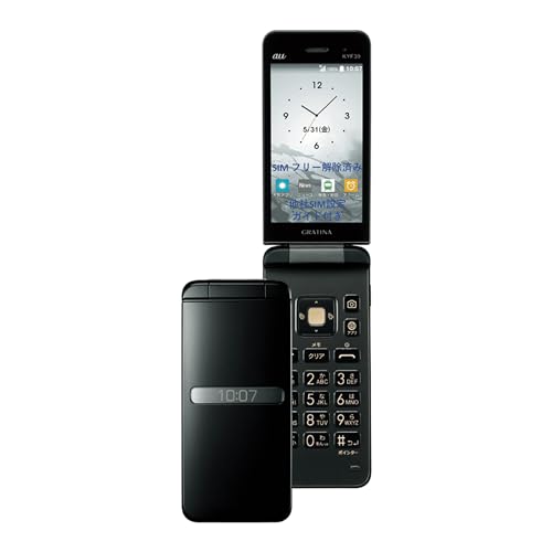 Amazon | au GRATINA KYF42 SKA ブラック【SIMフリ−解除済】【au