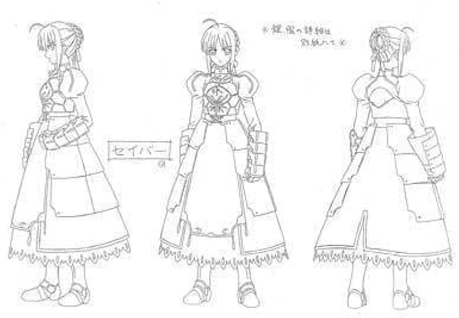 Amazon.co.jp: 設定資料集 fate-stay night アニメ 50枚 非売品