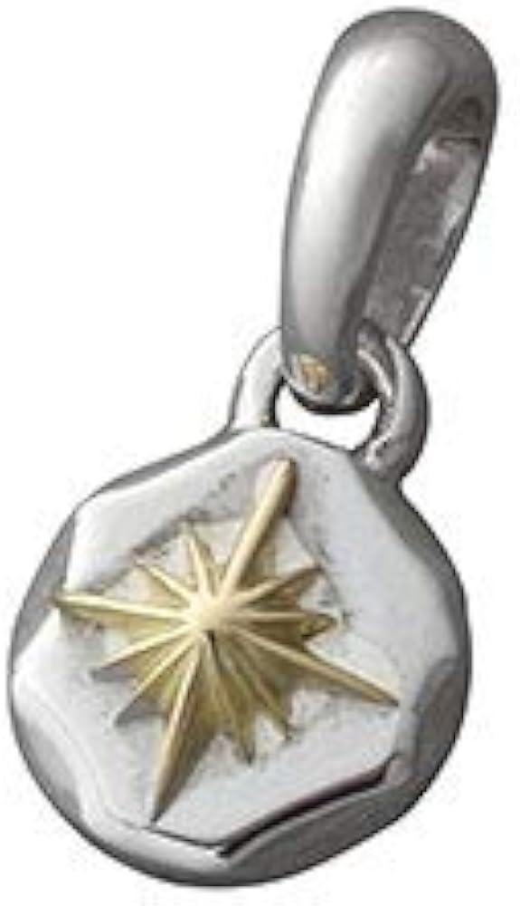 Amazon | [SAAD] サード サンシンボルペンダントトップ K18（18金