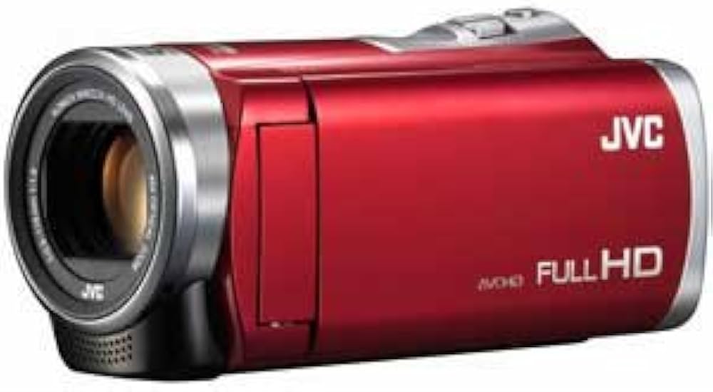 Amazon | JVC Everio ハイビジョンメモリームービー レッド GZ-HM155-R