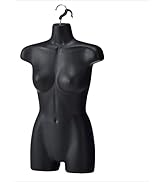 Amazon.co.jp: 婦人前面ハーフトルソー(つや消しタイプ) 腕無し 黒 1台