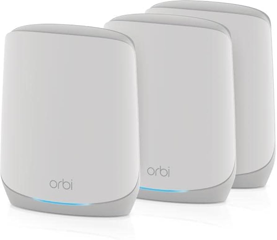 Amazon.com: NETGEAR Orbi Tri-Band Wi-Fi 6 Mesh System RBK763S