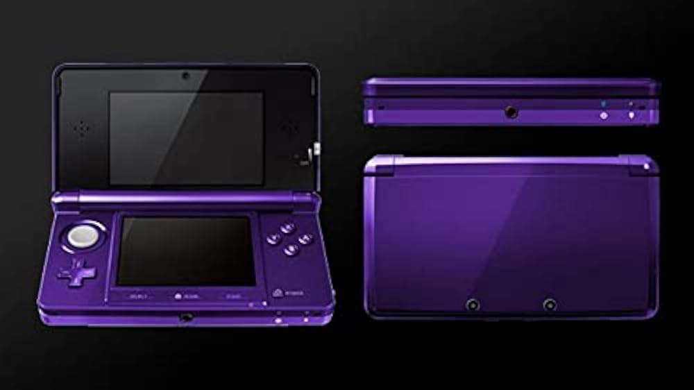 Nintendo 3DS - Midnight Purple - Standard Edition: Nintendo 3DS