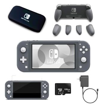 Amazon.com: Nintendo Switch Lite Premium Bundle (Gray) (Renewed