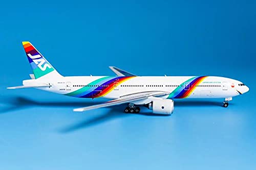Amazon.co.jp: 元JASのB777-200レインボーセブン 特別塗装ジェット 1
