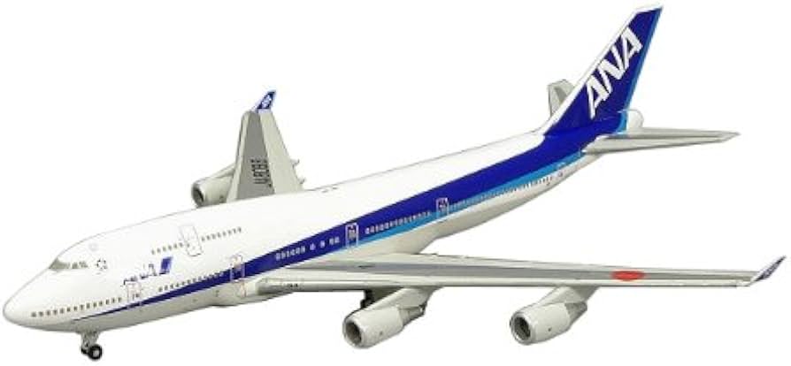 Amazon | 全日空商事 1/400 ボーイング 747-400D ANA JA8098 完成品