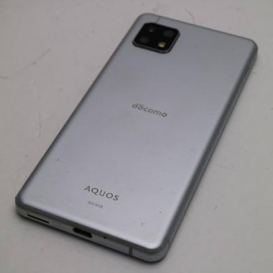 Amazon.co.jp: SIM Free docomo AQUOS Sense4 SH-41A [Silver