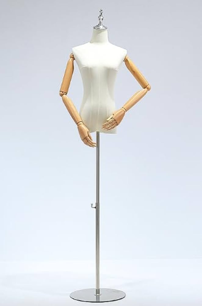 Amazon.co.jp: マネキン 上半身 トルソー レディース 取り外し可能な