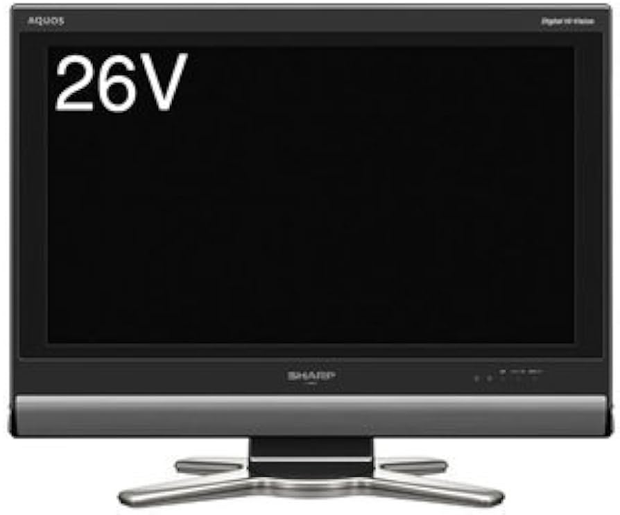 Amazon | シャープ 26V型 ハイビジョン 液晶テレビ ブラック AQUOS LC