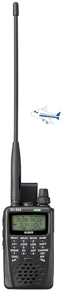 Amazon | DJ-X82 エアバンドスペシャル アルインコ レシーバー 周波数