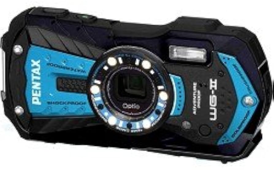 Amazon.com : Pentax Optio WG-2 Azure Blue Waterproof Shockproof