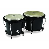 Amazon | LP エルピー ボンゴ Aspire Wood Bongos Black Hardware