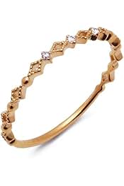 Amazon | [ザ・キッス] THE KISS K-R2906YG 6号 イエローゴールド K10