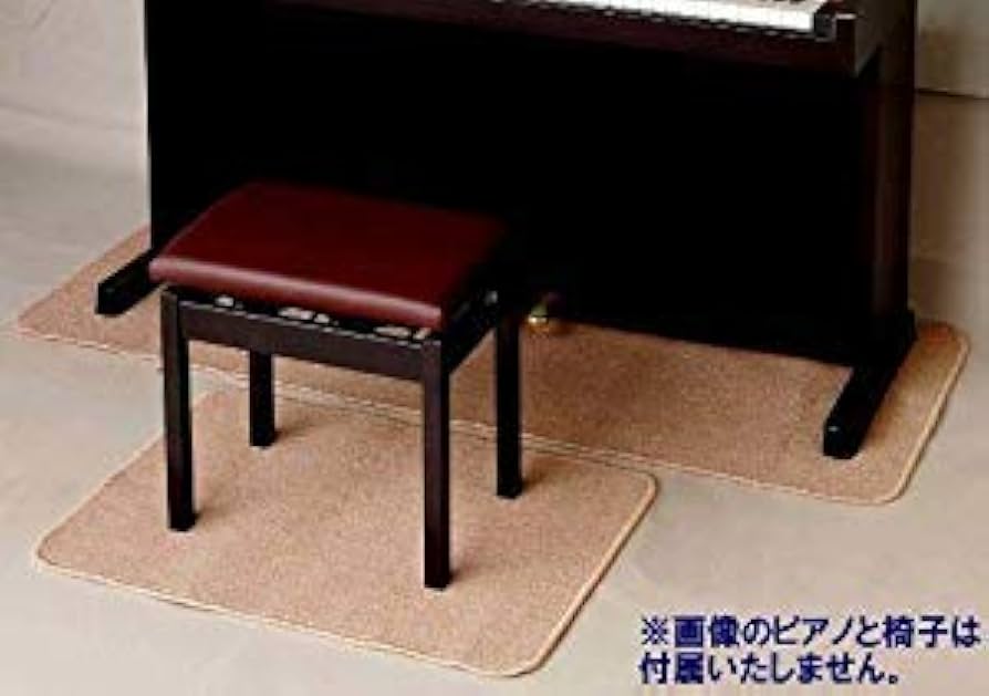Amazon | ITOMASA フロアマット&チェアマットSTセット/電子ピアノ用